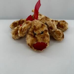 Crisha Creations Brown Soft Cuddly Puppy‎ Dog Plush Stuffed Animal 10"